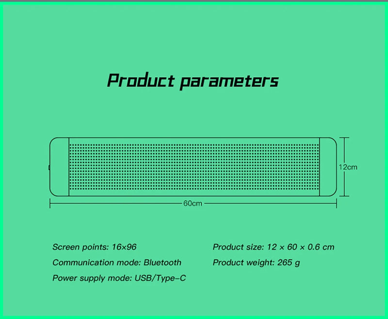 Painel de Led Divertido